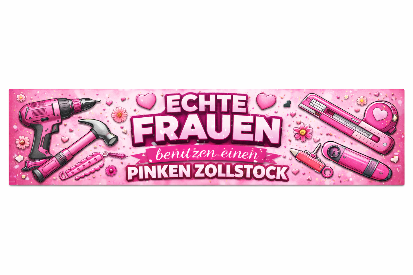 Zollstock mit Wunschmotiv