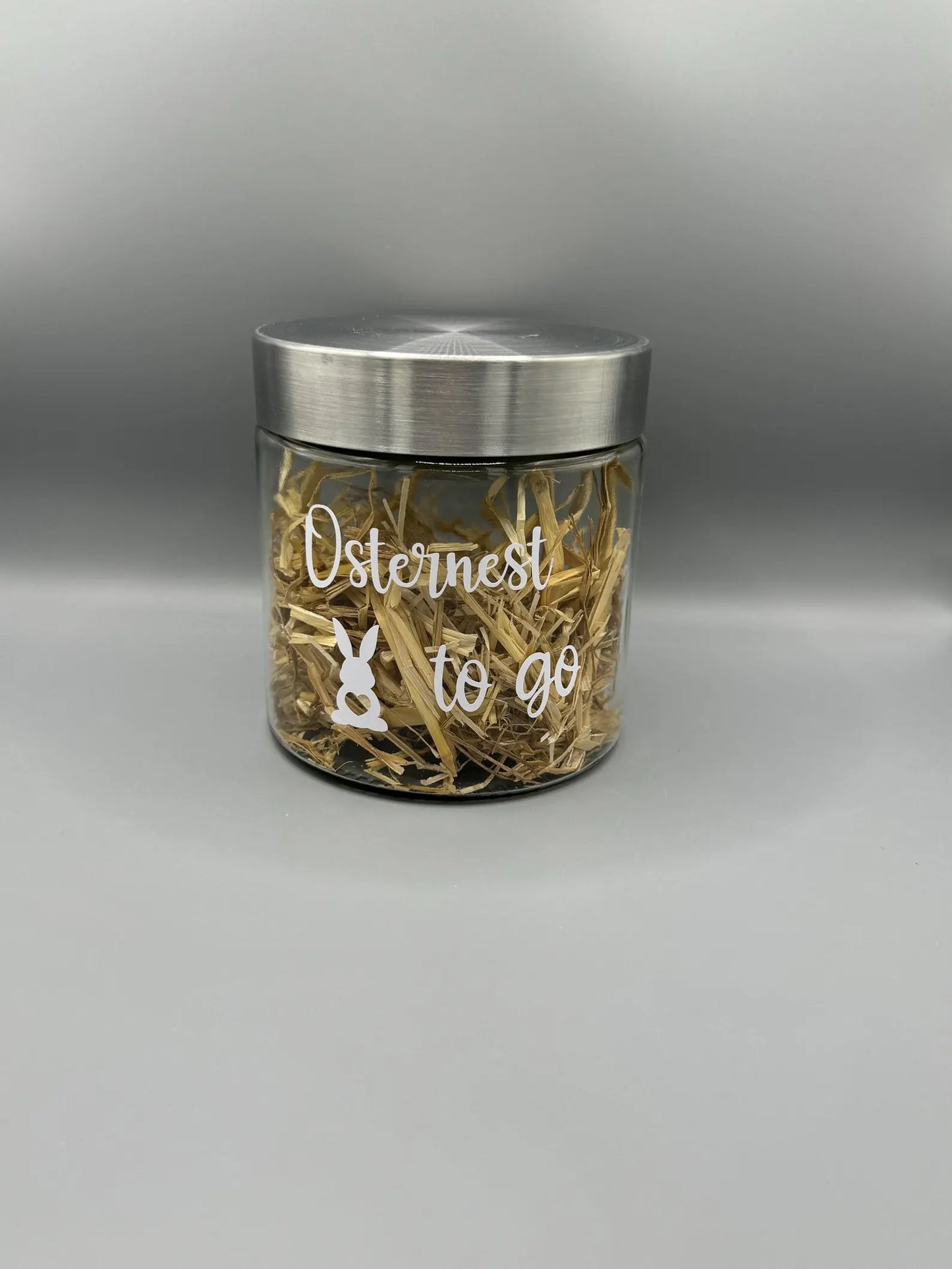 Vorratsglas „Osternest to go“