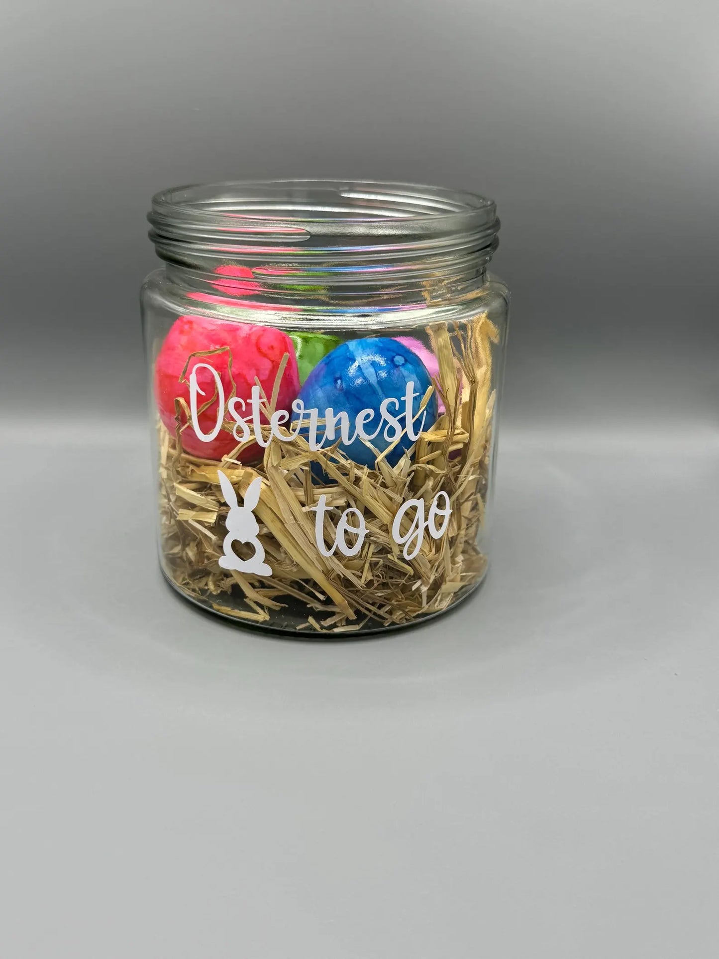 Vorratsglas „Osternest to go“