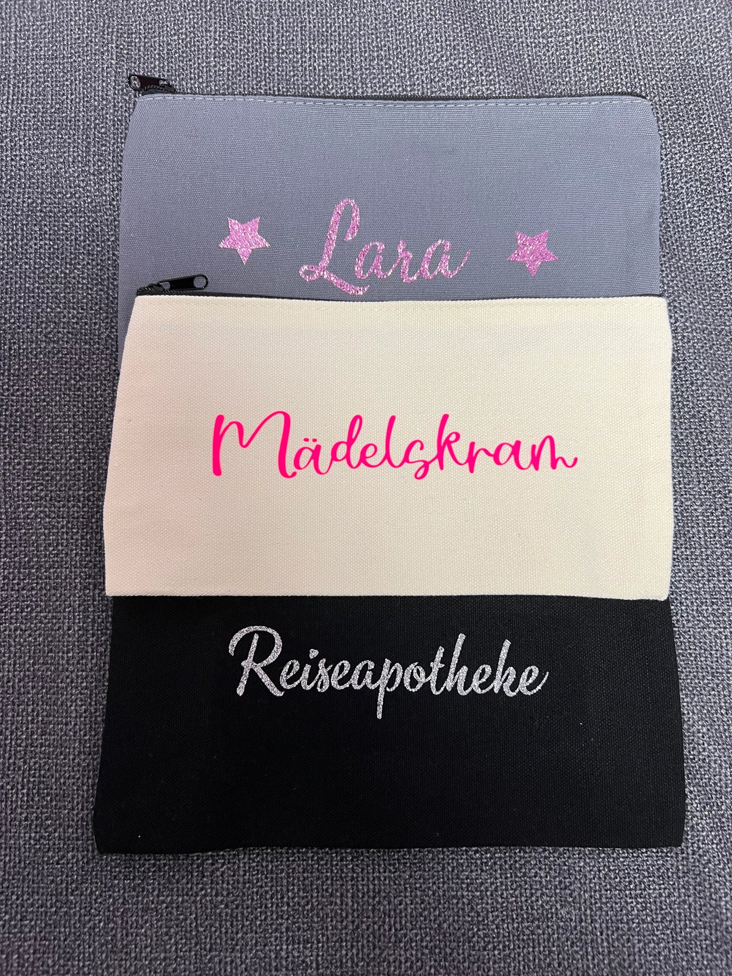 Kosmetiktasche aus Stoff