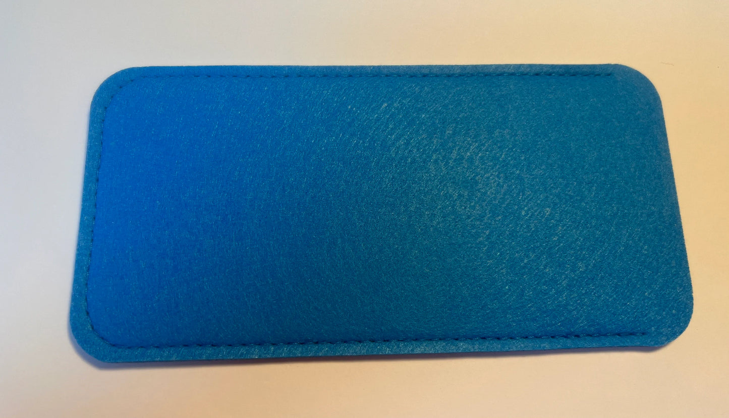 Brillenetui aus Filz, personalisiert
