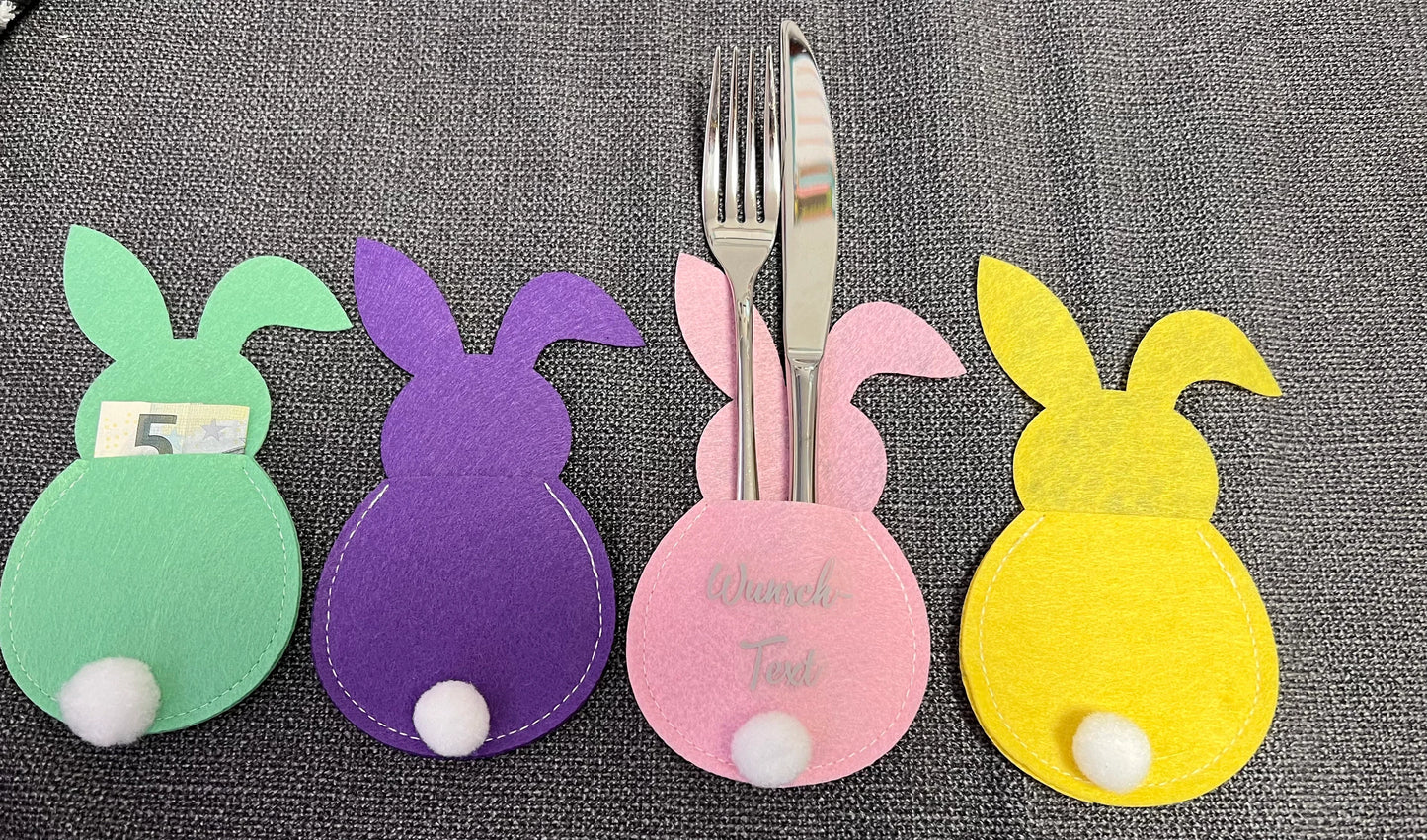 Hasen Bestecktaschen