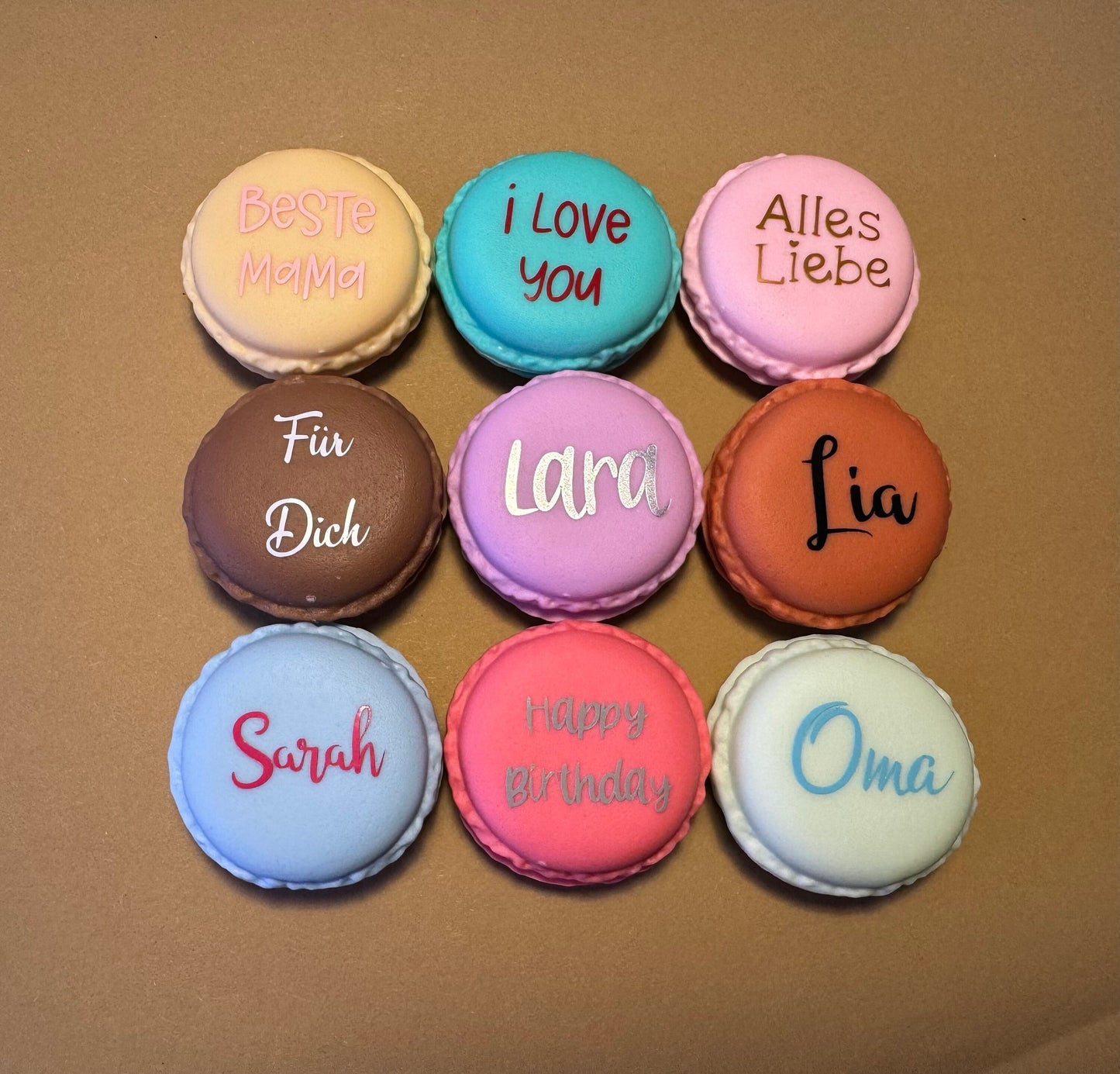 Macarons Schmuckdose/Pillendose