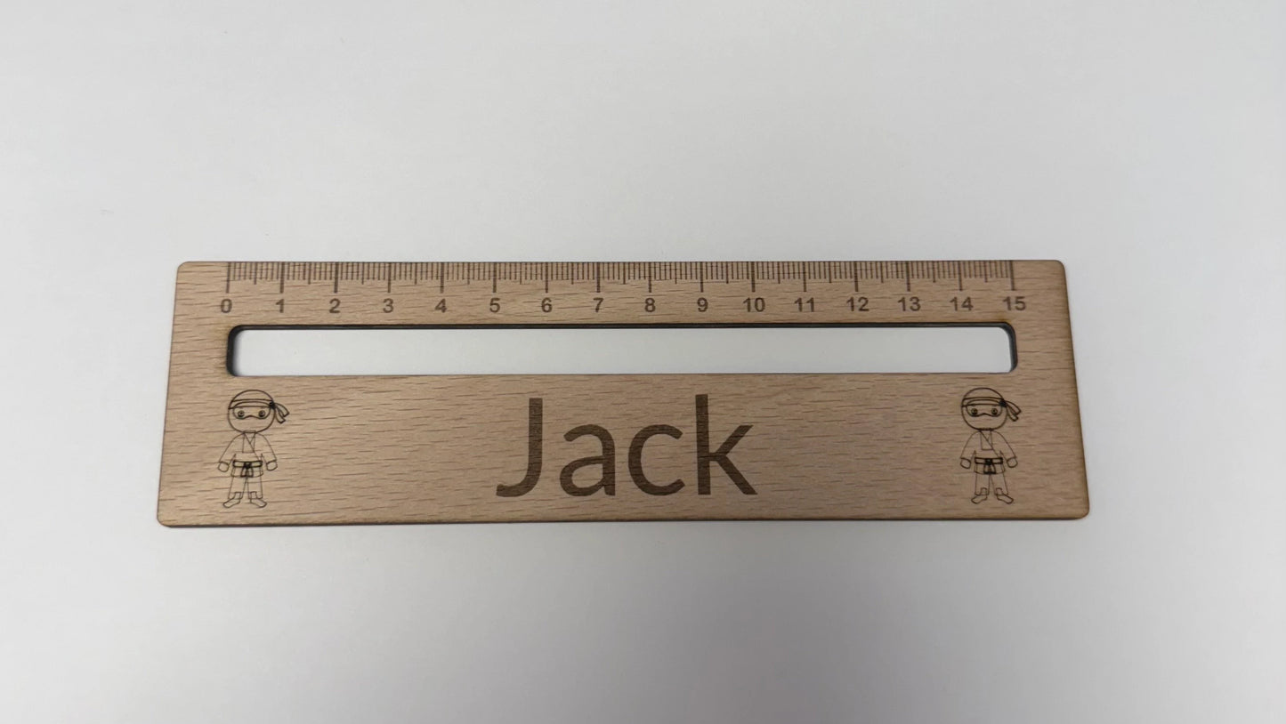 Lineal /Lesehilfe personalisiert