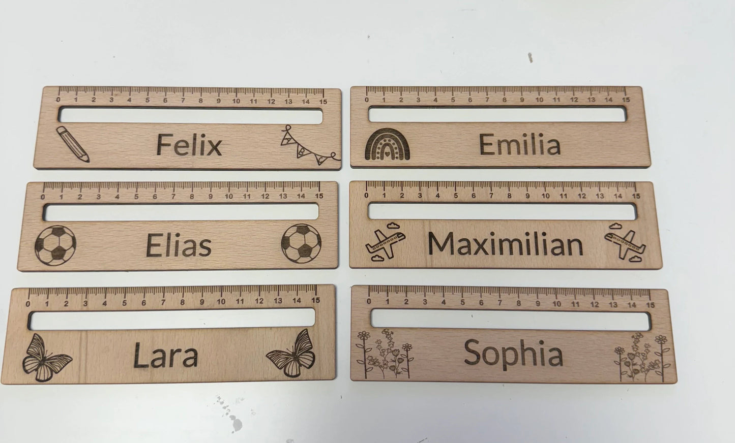 Lineal /Lesehilfe personalisiert