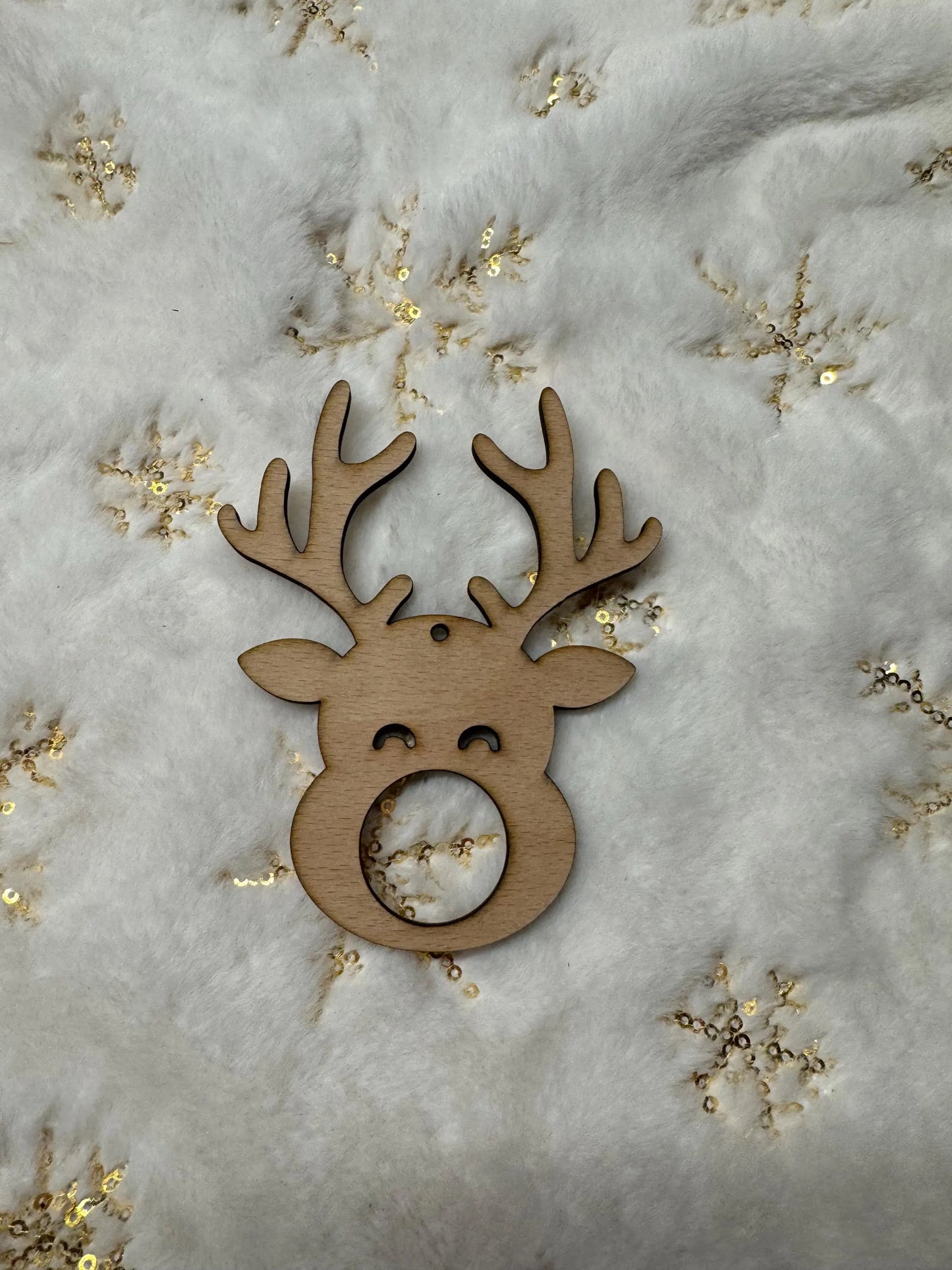 Schokoladenhalter Holz Weihnachten/Rentier