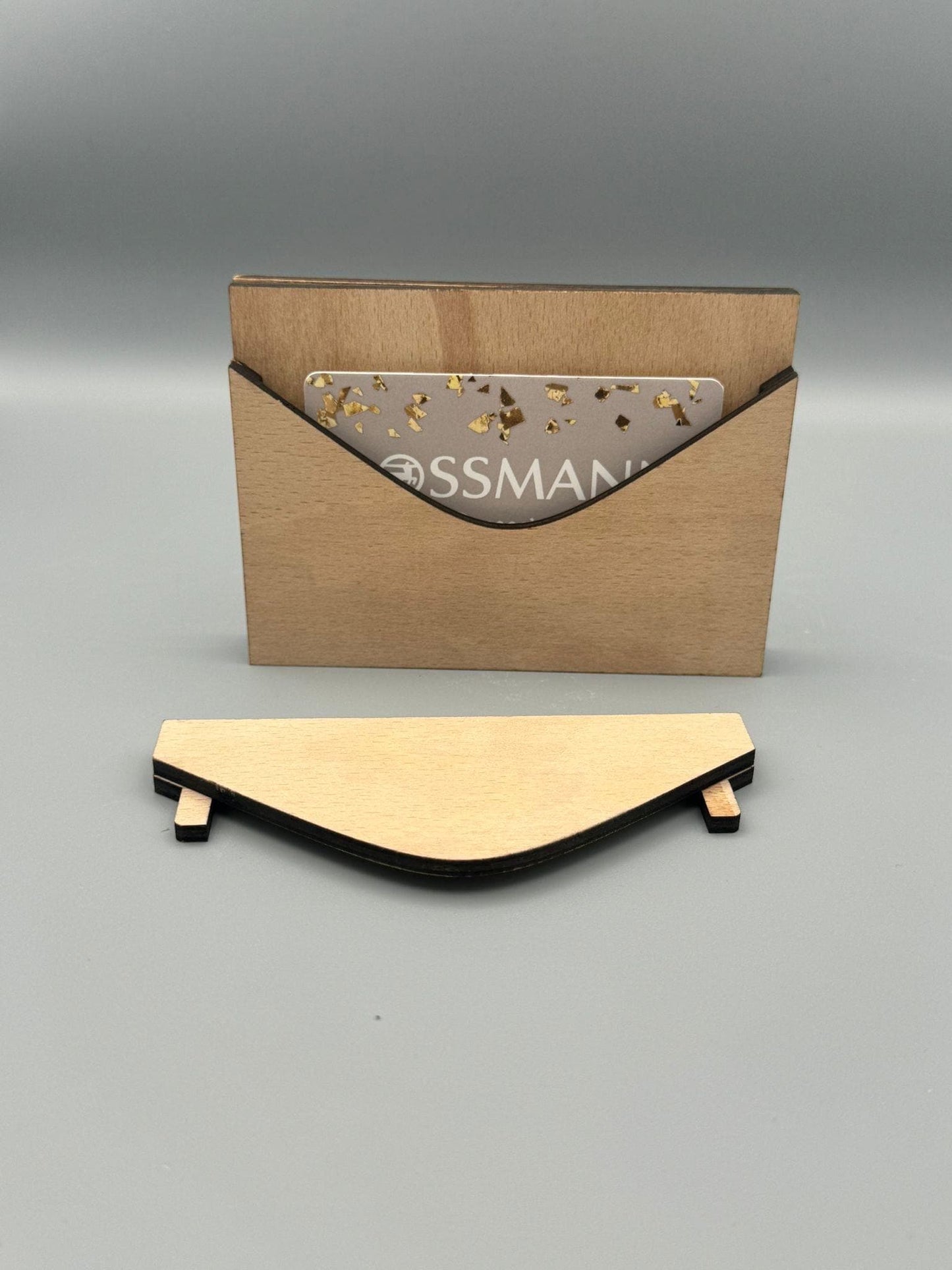 Geschenkkarten-Box aus Holz