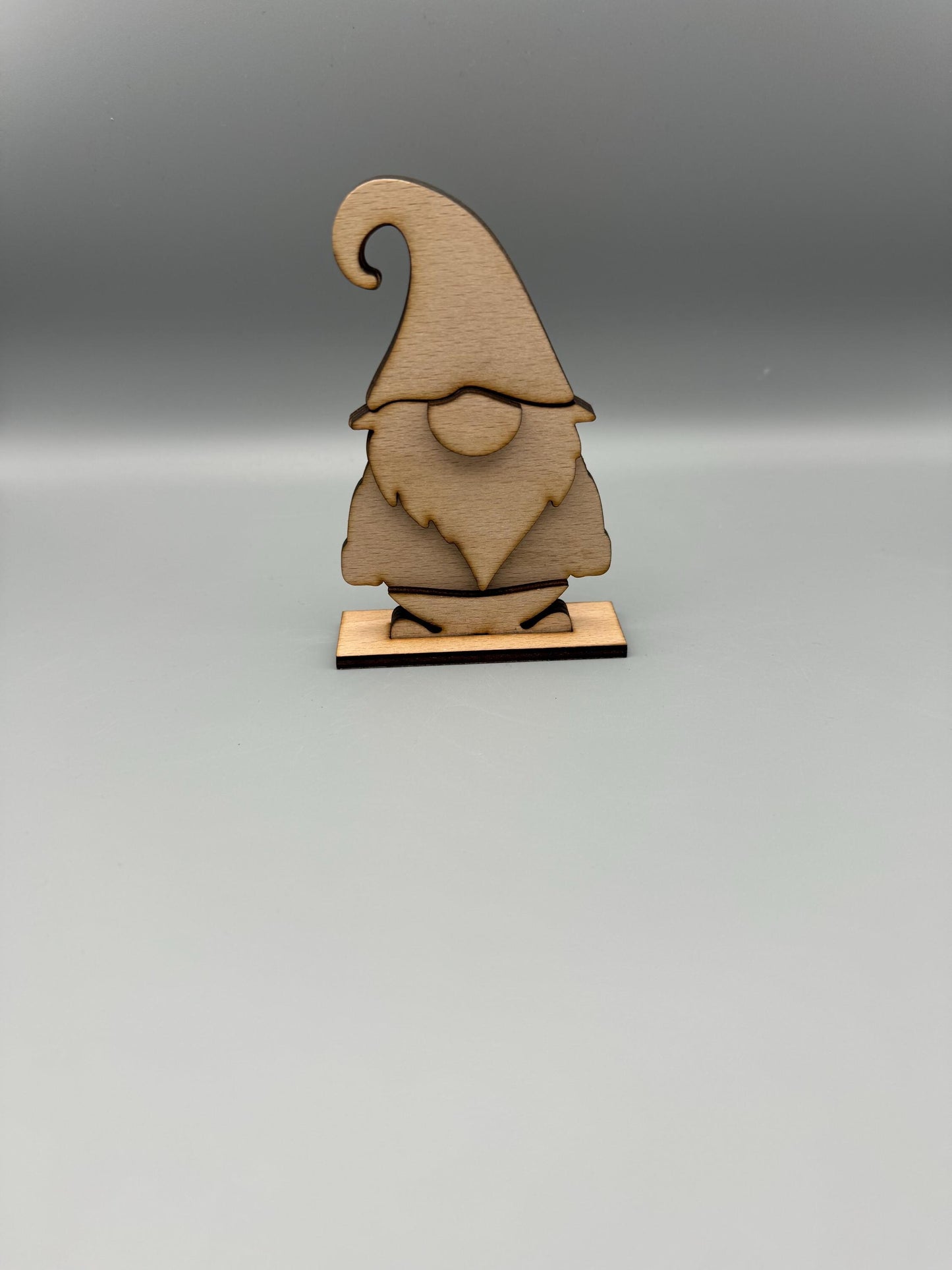 Wichtel aus Birkensperrholz- Weihnachtsdekoration