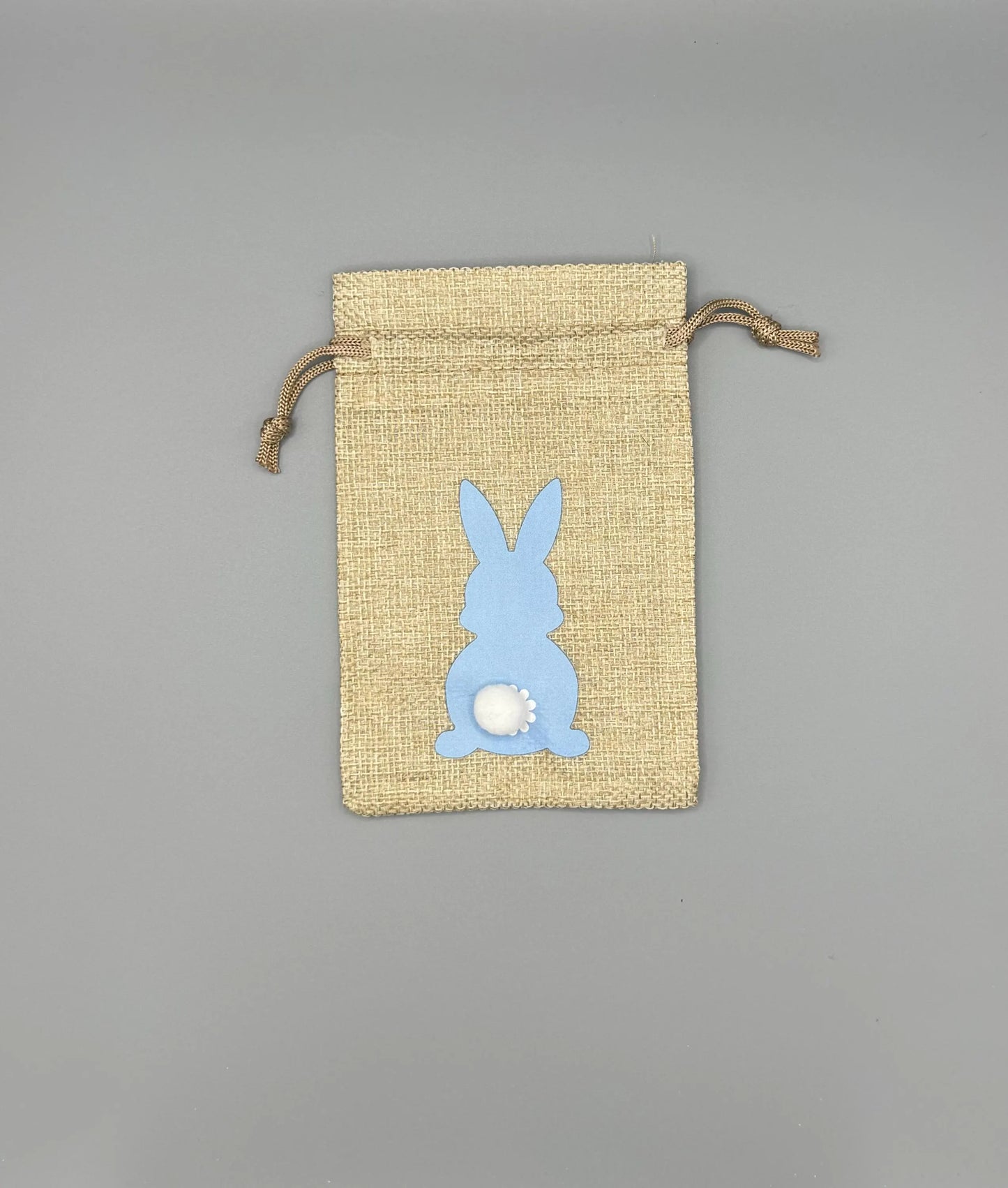 Osterhasen-Beutel aus Jute, personalisiert