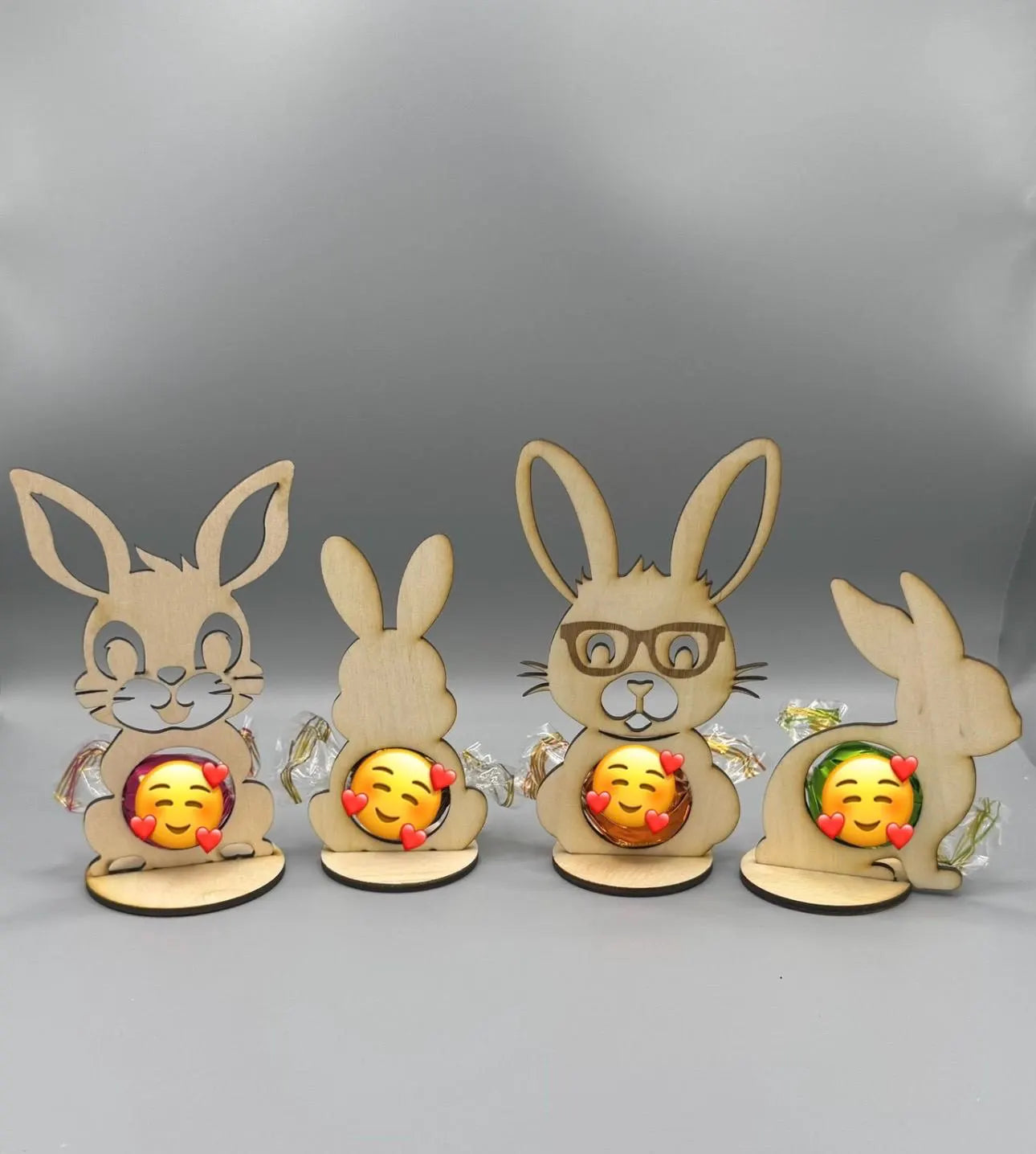 Ostern Schokoeihalter verschiedene Motive