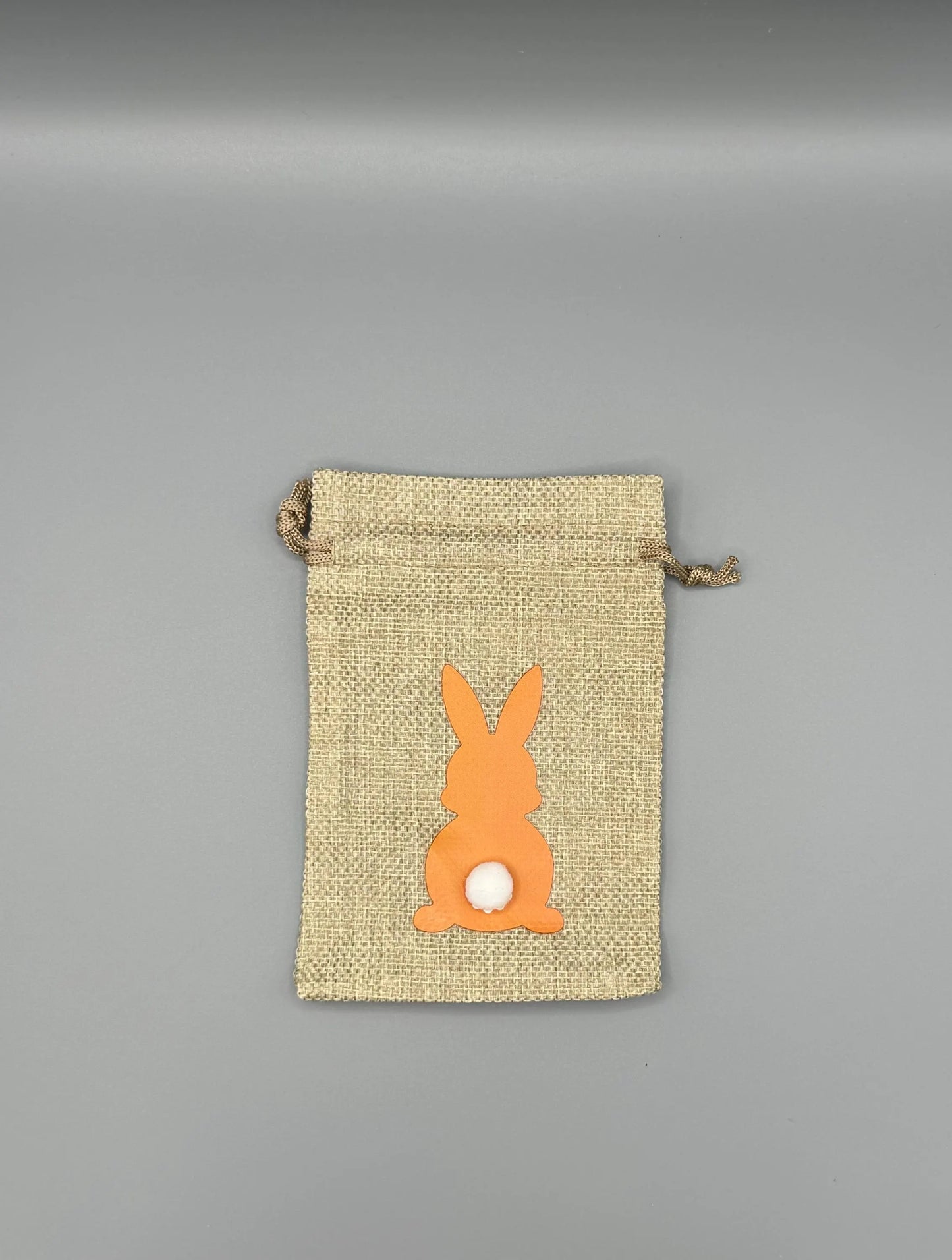 Osterhasen-Beutel aus Jute, personalisiert