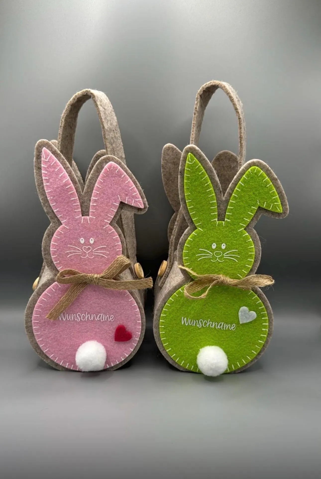 Osterkörbchen personalisiert Filztasche