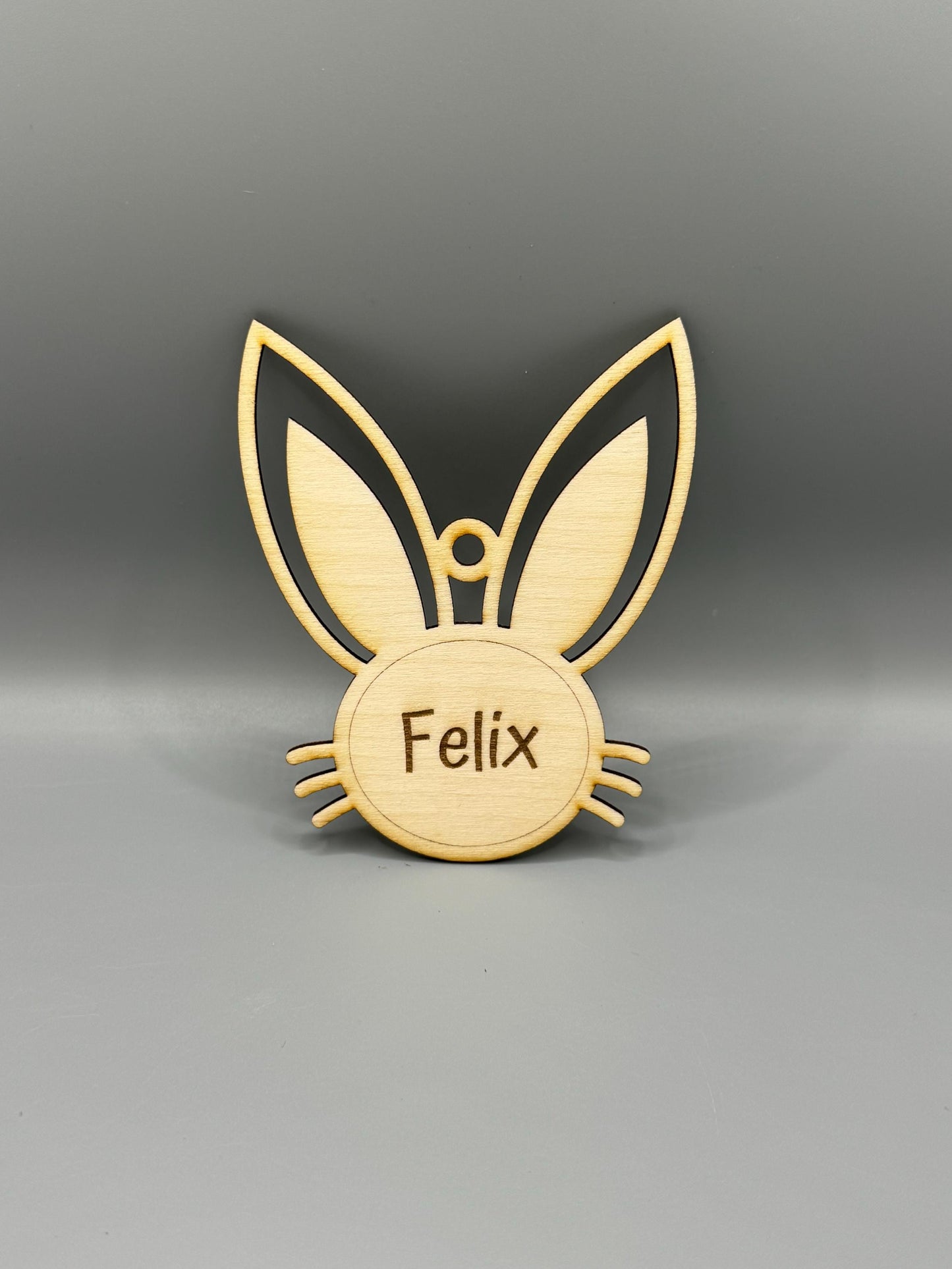 Geschenkanhänger Ostern Osterkorb Name personalisiert