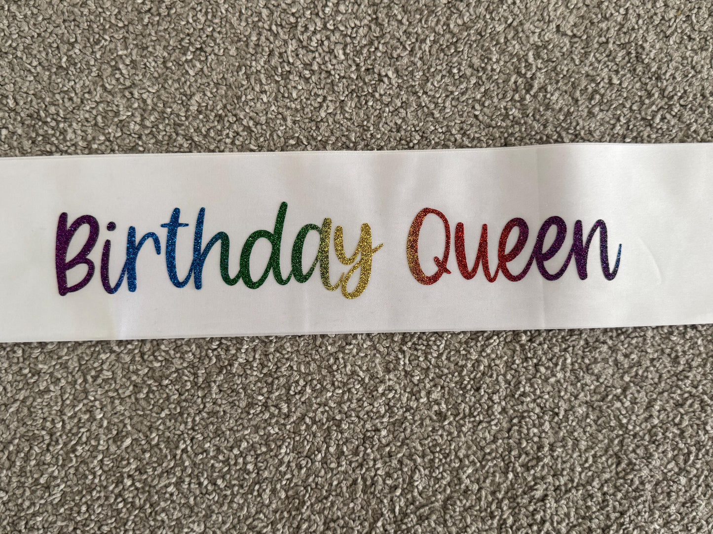 Schärpe personalisiert/Geburtstag/Hochzeit/Party