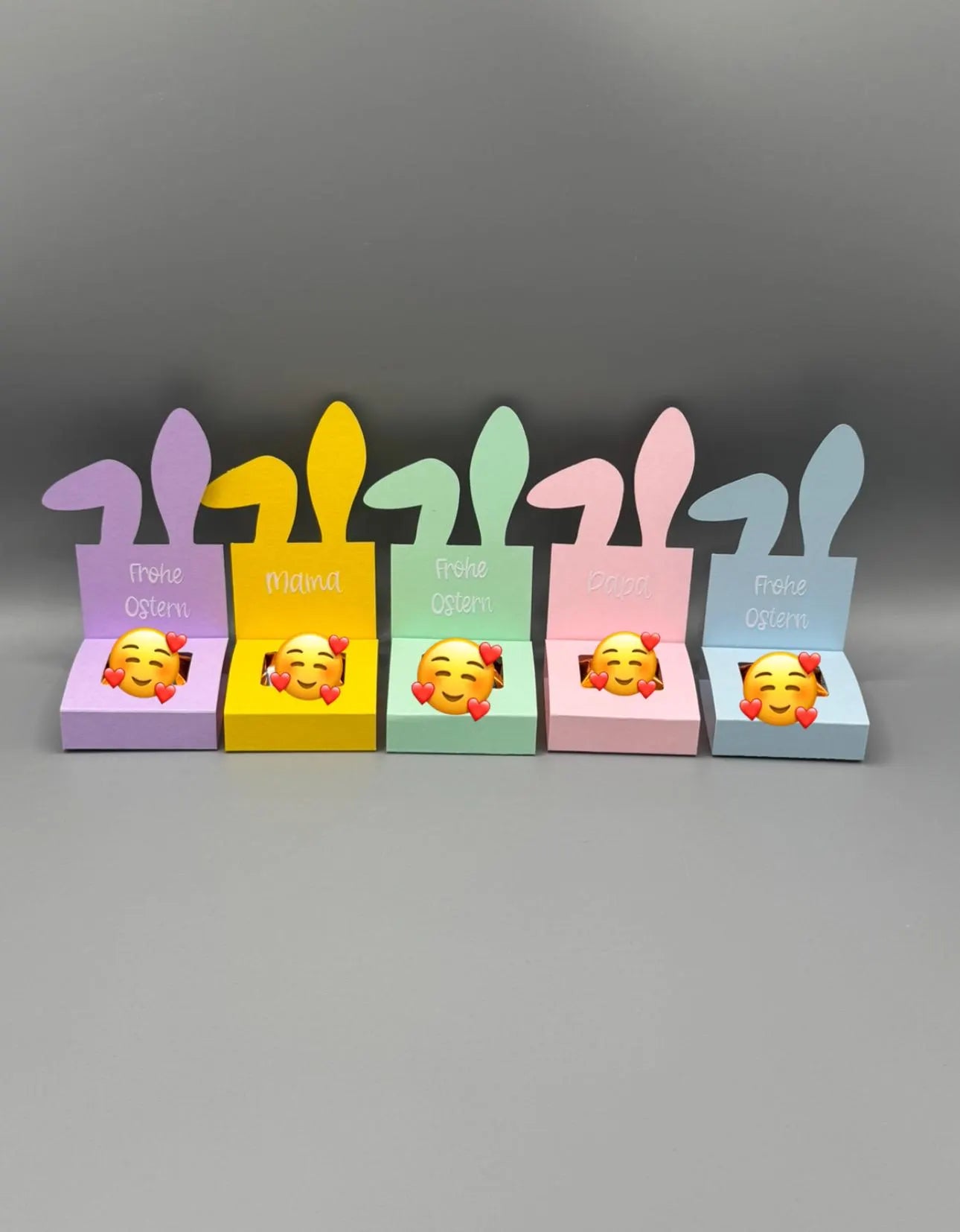 Hasen- Gastgeschenk für Schokolade