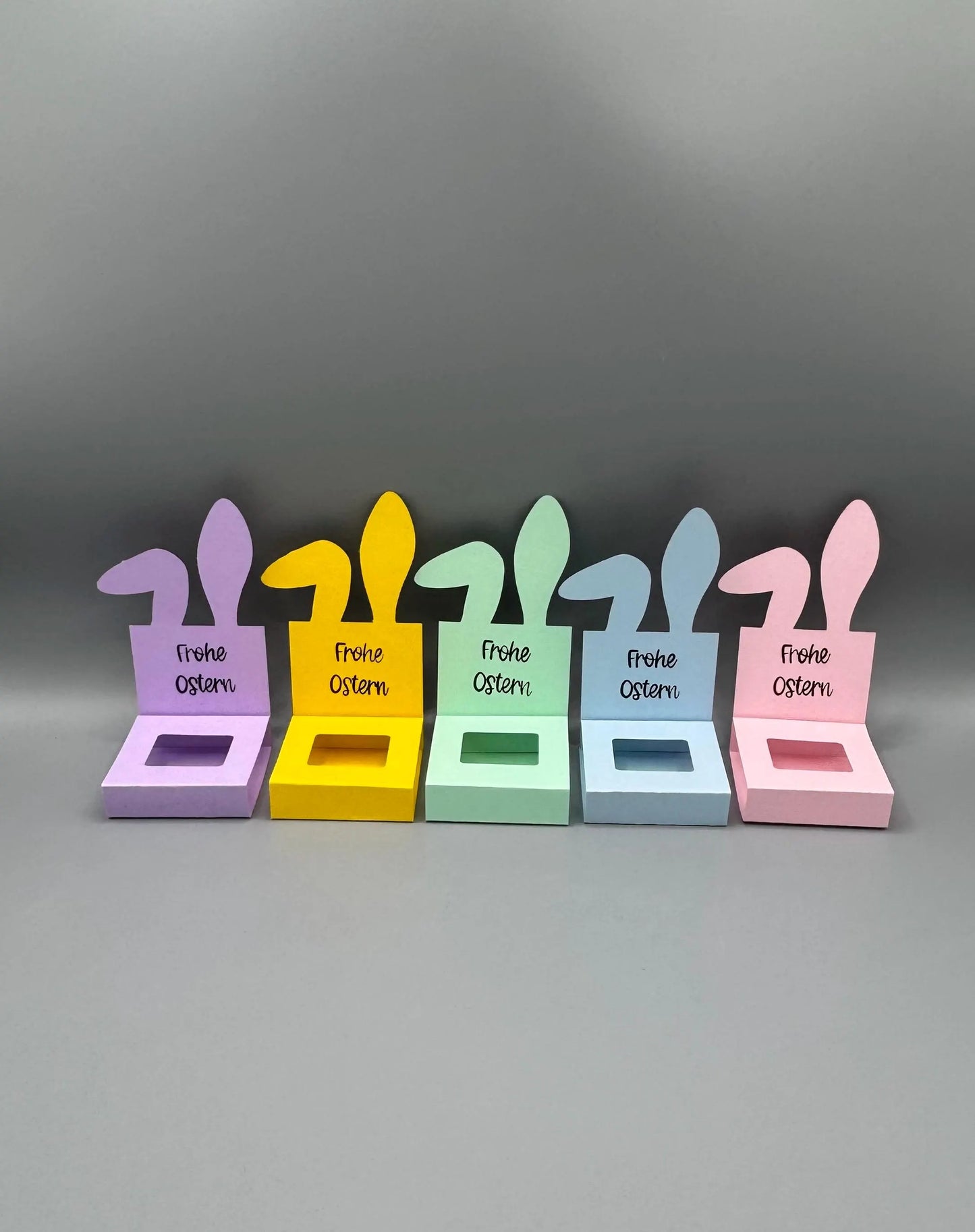 Hasen- Gastgeschenk für Schokolade