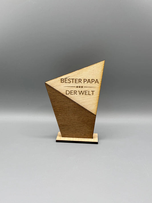 Auszeichnung Beste Mama/Bester Papa aus Holz