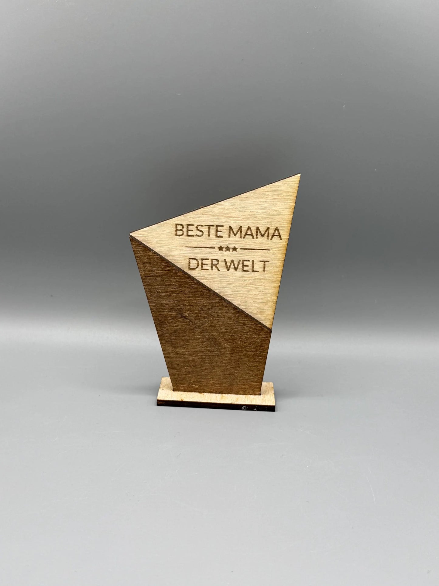 Auszeichnung Beste Mama/Bester Papa aus Holz