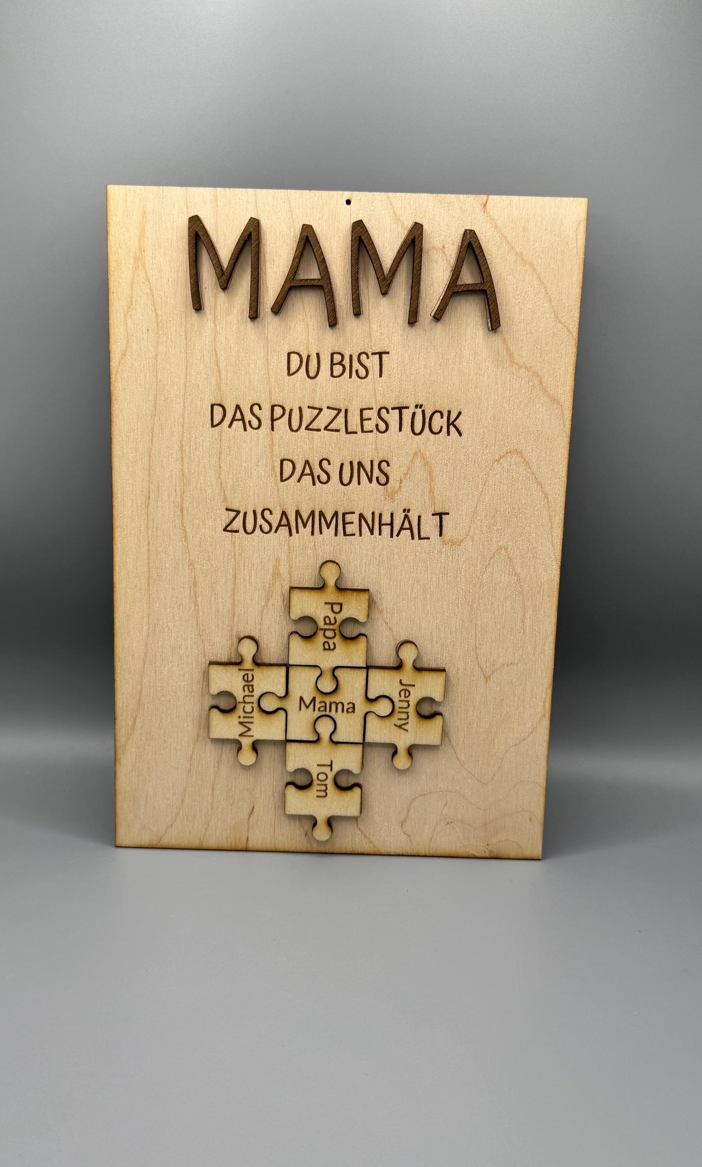 Du bist das Puzzleteil/Muttertag/Vatertag/Geschenk