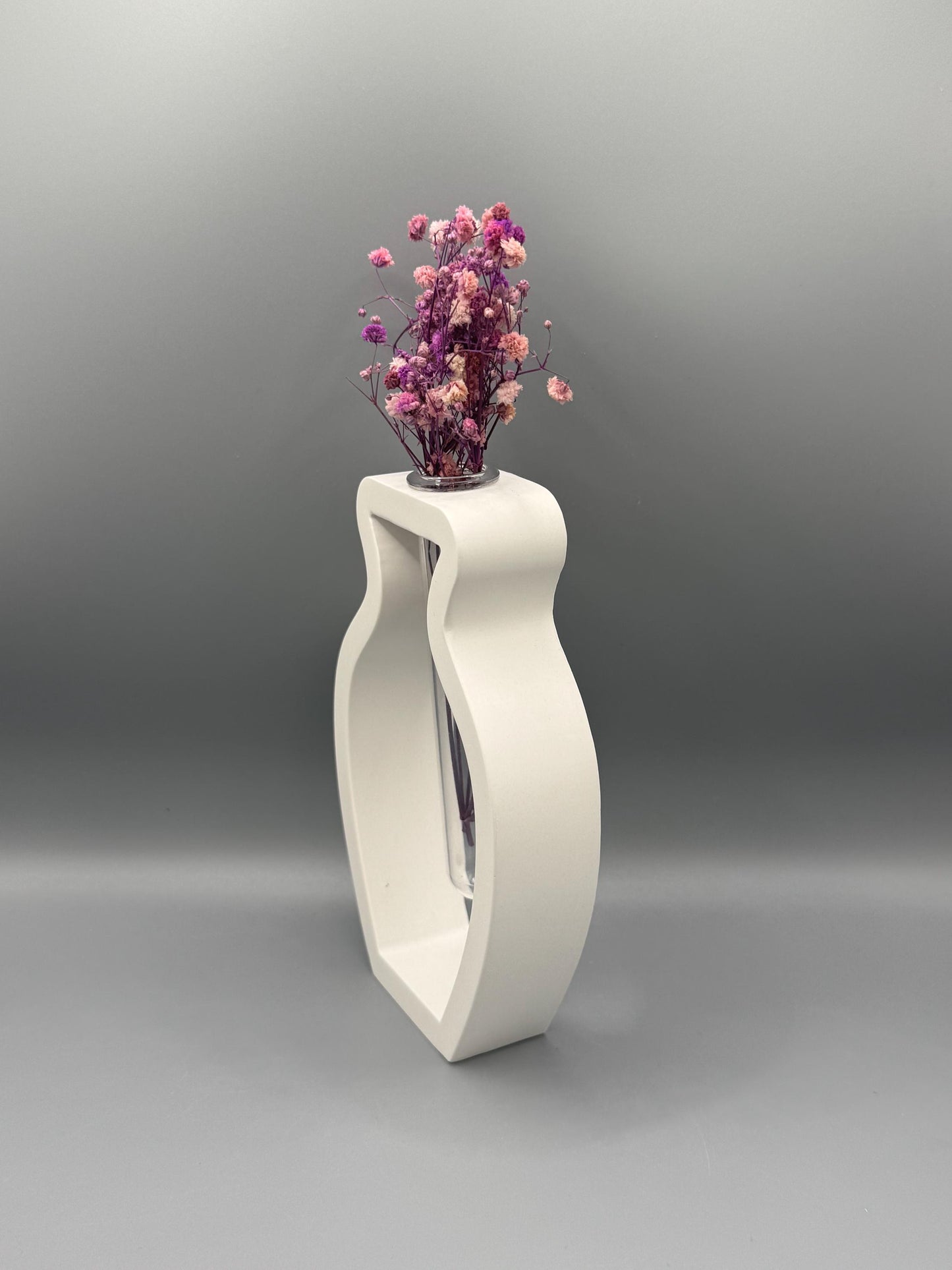 Keraflott Vase mit Reagenzglas
