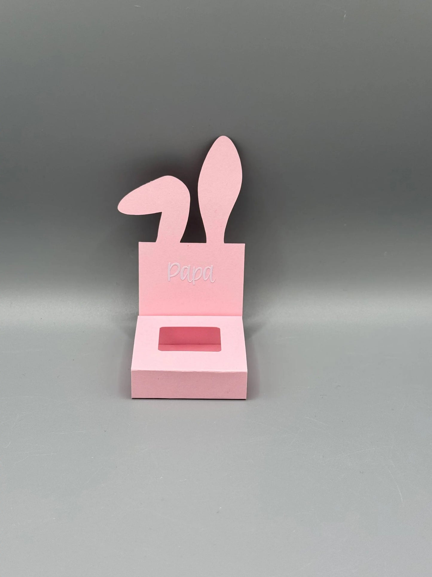 Hasen- Gastgeschenk für Schokolade