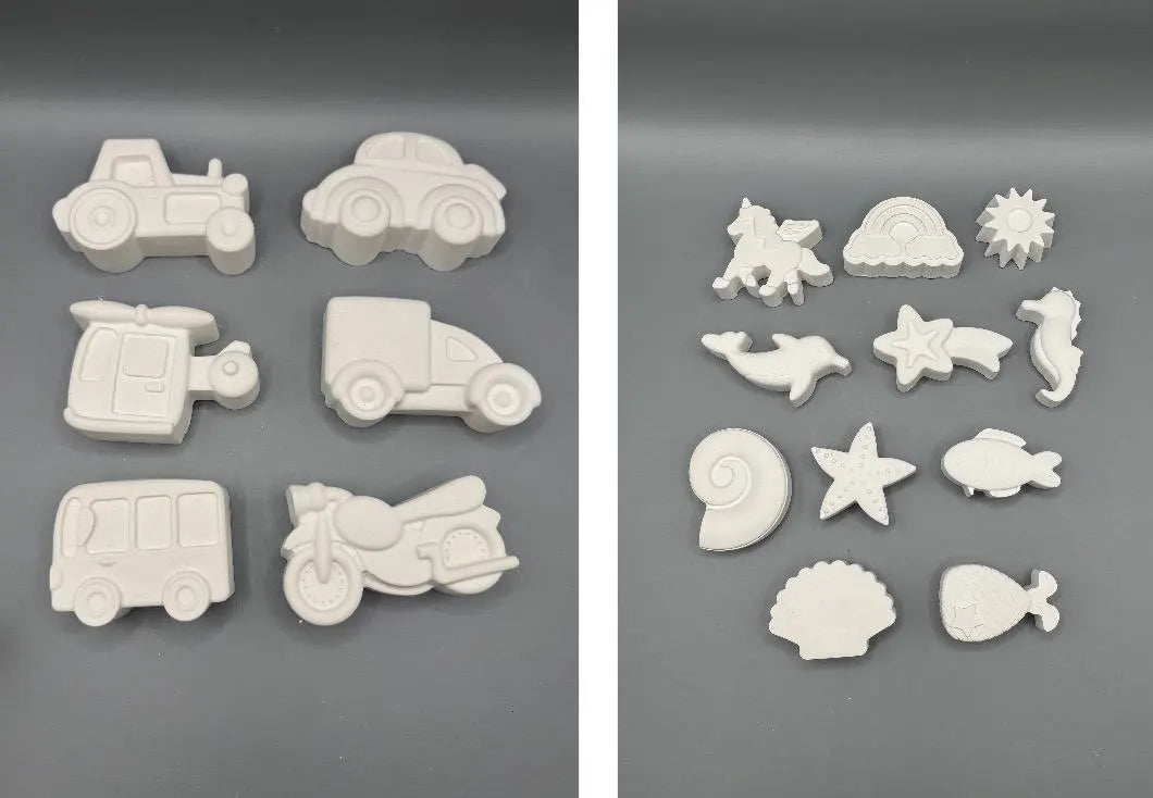 Keraflott Figuren zum bemalen/Kindergeburtstag