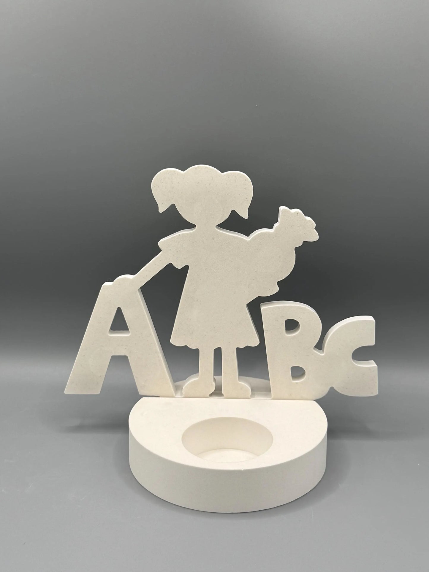 Keraflott Aufsteller Mädchen mit Schultüte/ Einschulung/ABC/