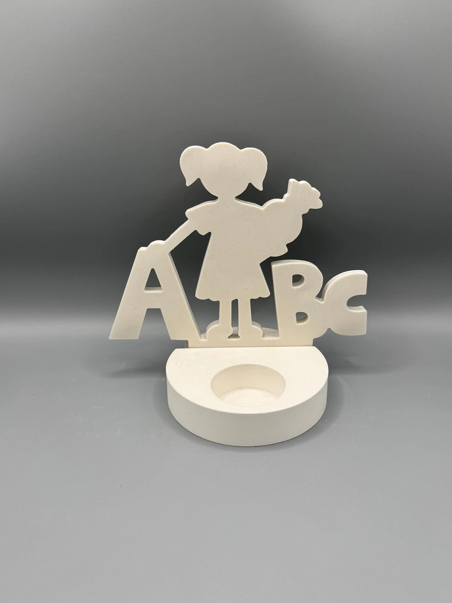 Keraflott Aufsteller Mädchen mit Schultüte/ Einschulung/ABC/