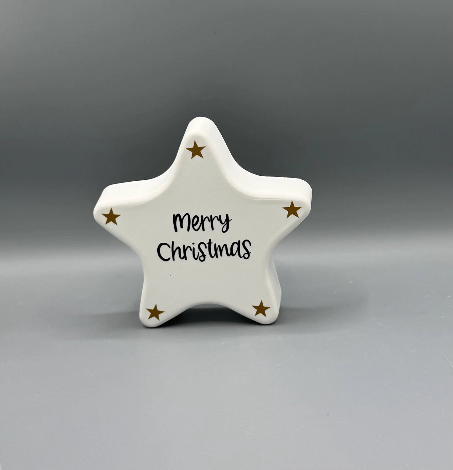 Keraflott Sterne mit Wunschtext/personalisiert/Weihnachten