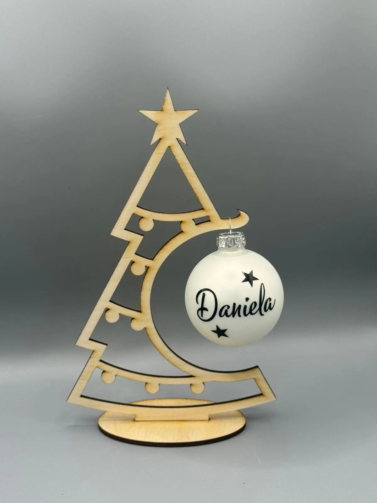 Bäumchen aus Birkensperrholz/ Weihnachtsbaum/ Geschenk