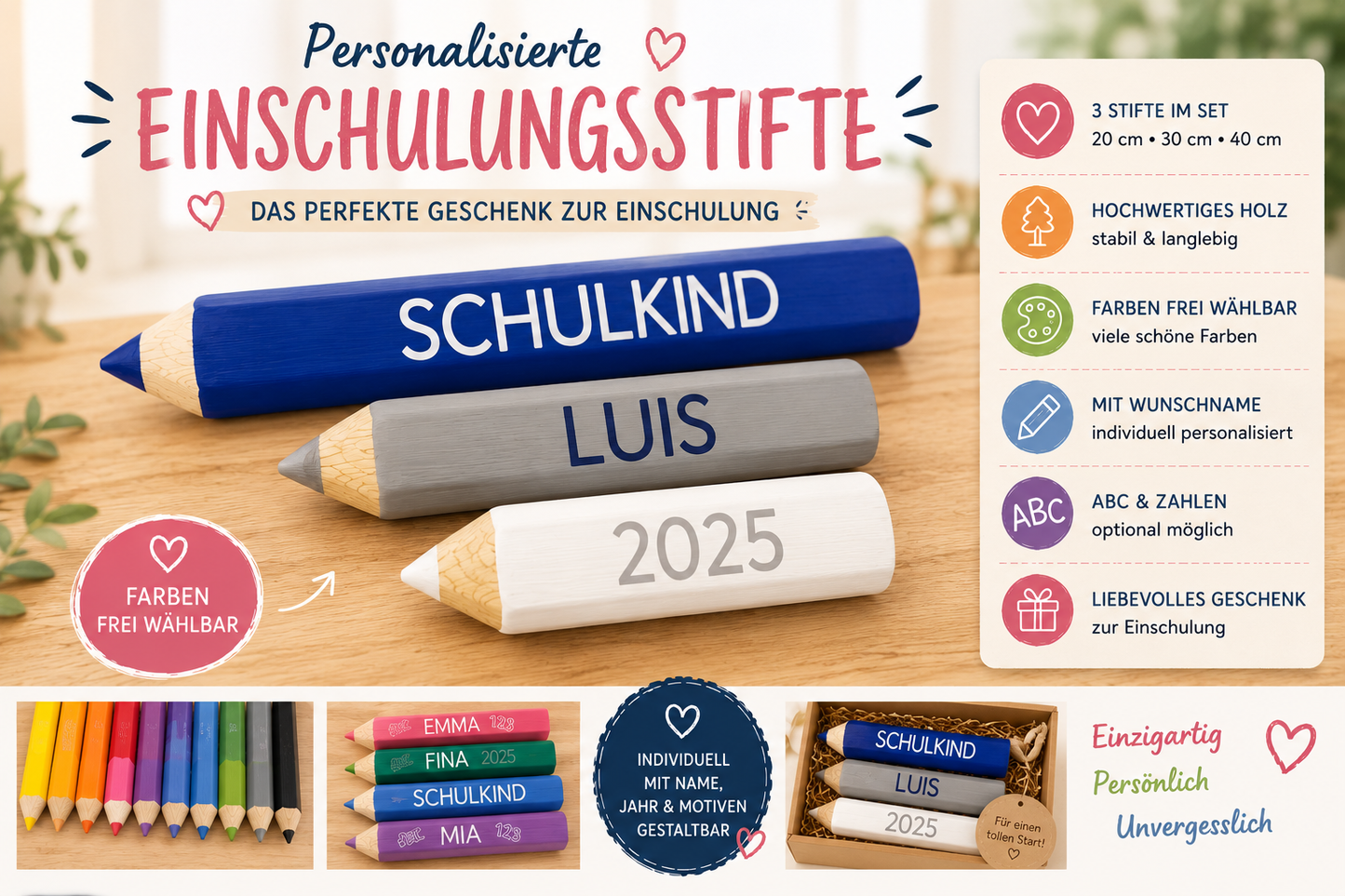 Stifte-Set Einschulung