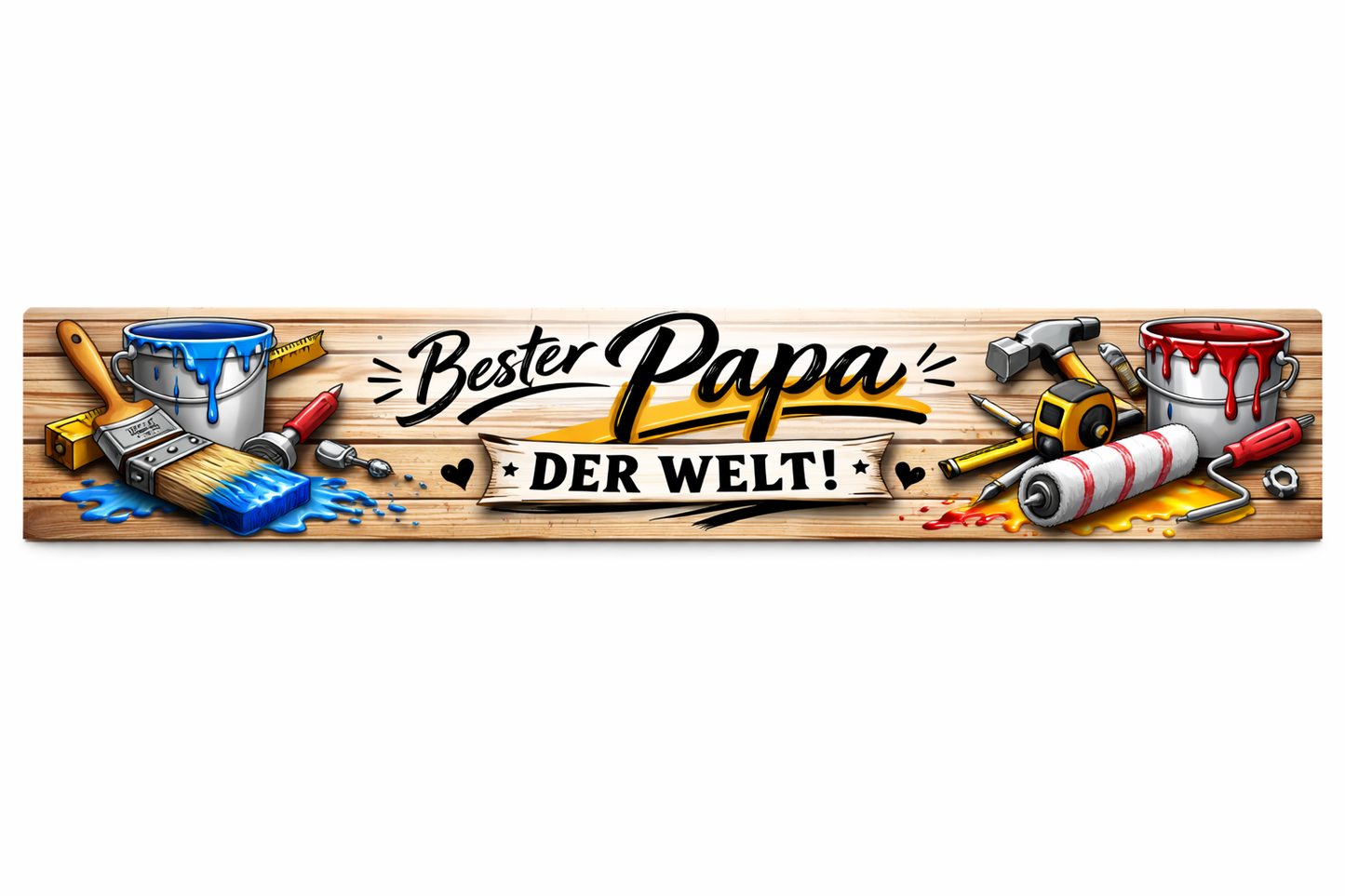 Zollstock mit Wunschmotiv