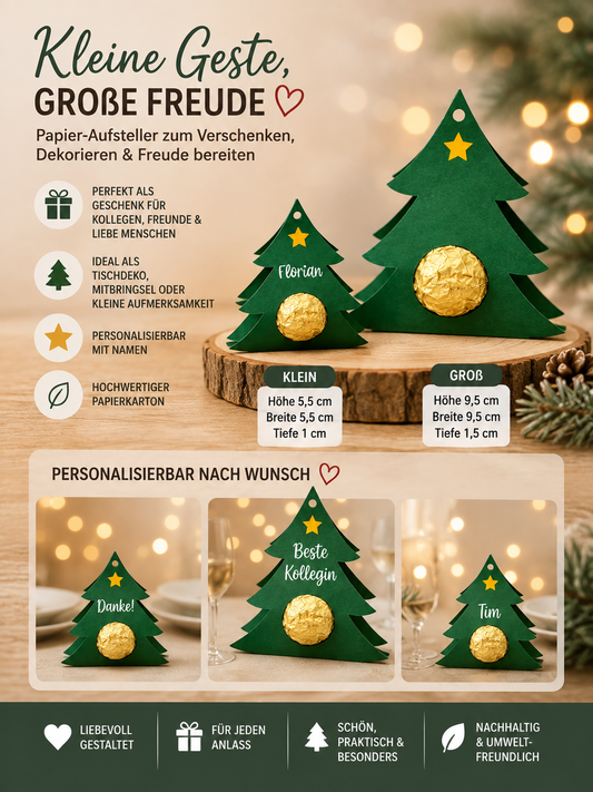 Tannenbaum  Schokoladenhalter
