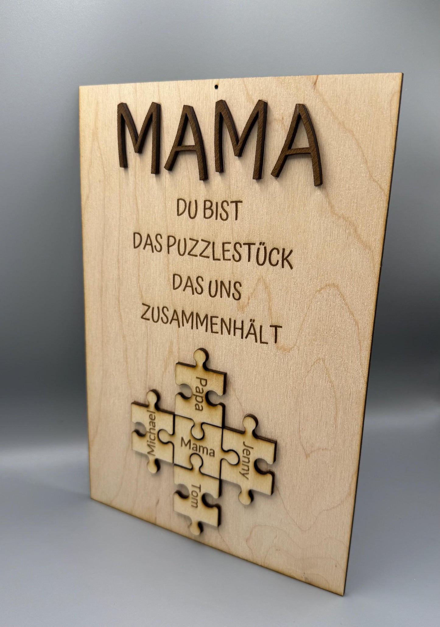 Du bist das Puzzleteil/Muttertag/Vatertag/Geschenk