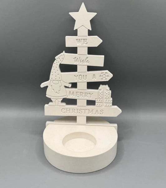 Keraflott Weihnachtsbaum mit Teelichthalter