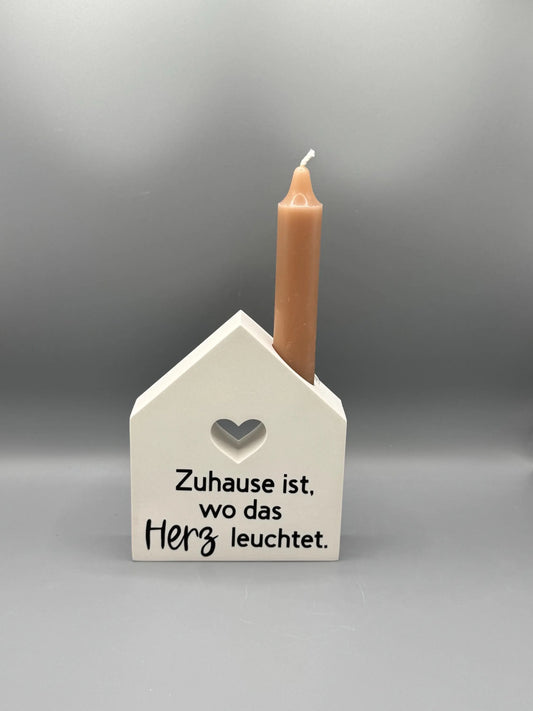 Deko- Haus- Kerzenhalter-Keraflott