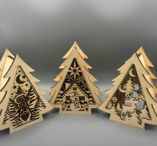 Tannenbaum mit Beleuchtungsoption