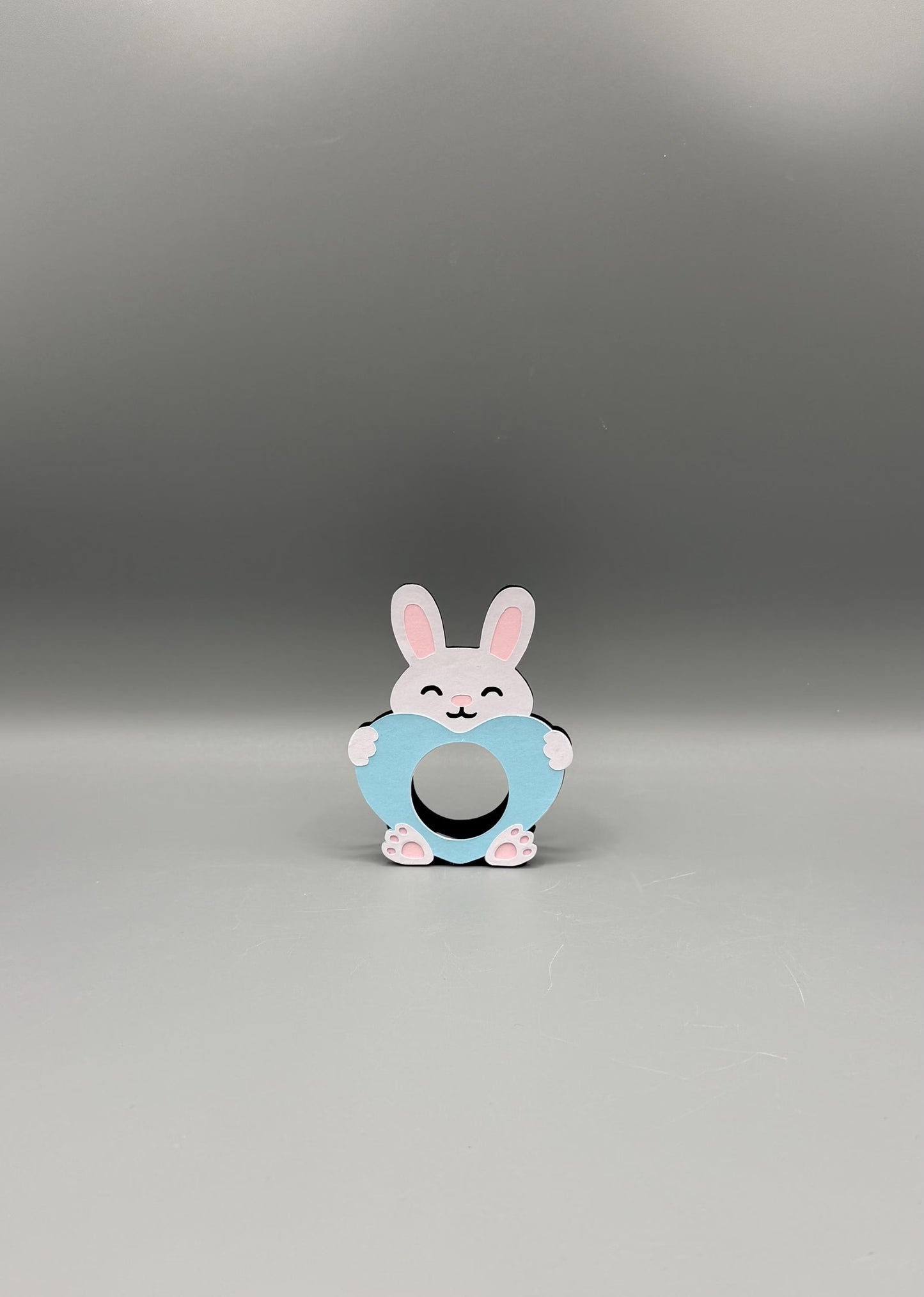 Hase mit Herz Schokoladenhalter Ostern