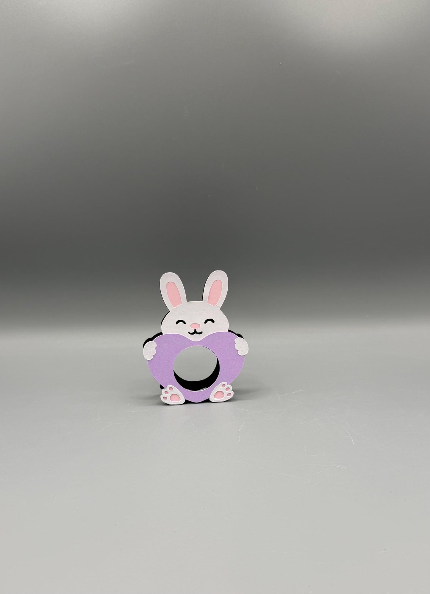 Hase mit Herz Schokoladenhalter Ostern