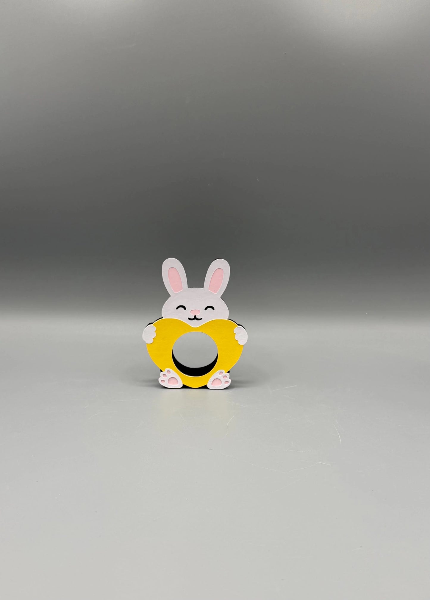 Hase mit Herz Schokoladenhalter Ostern