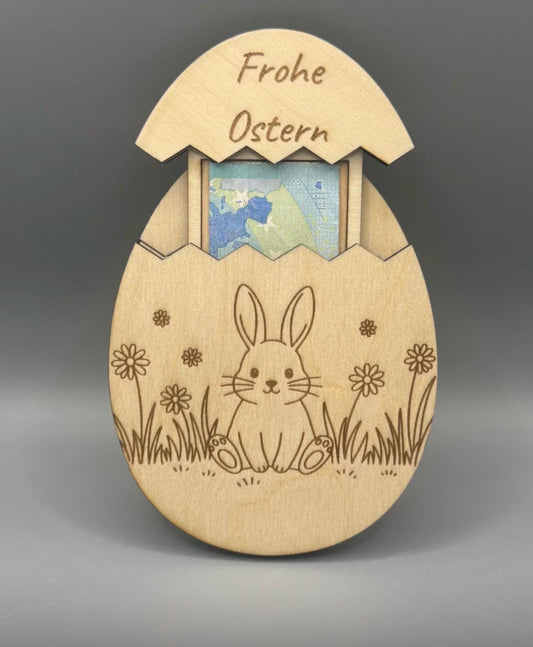 Geldgeschenk Verpackung Ostern