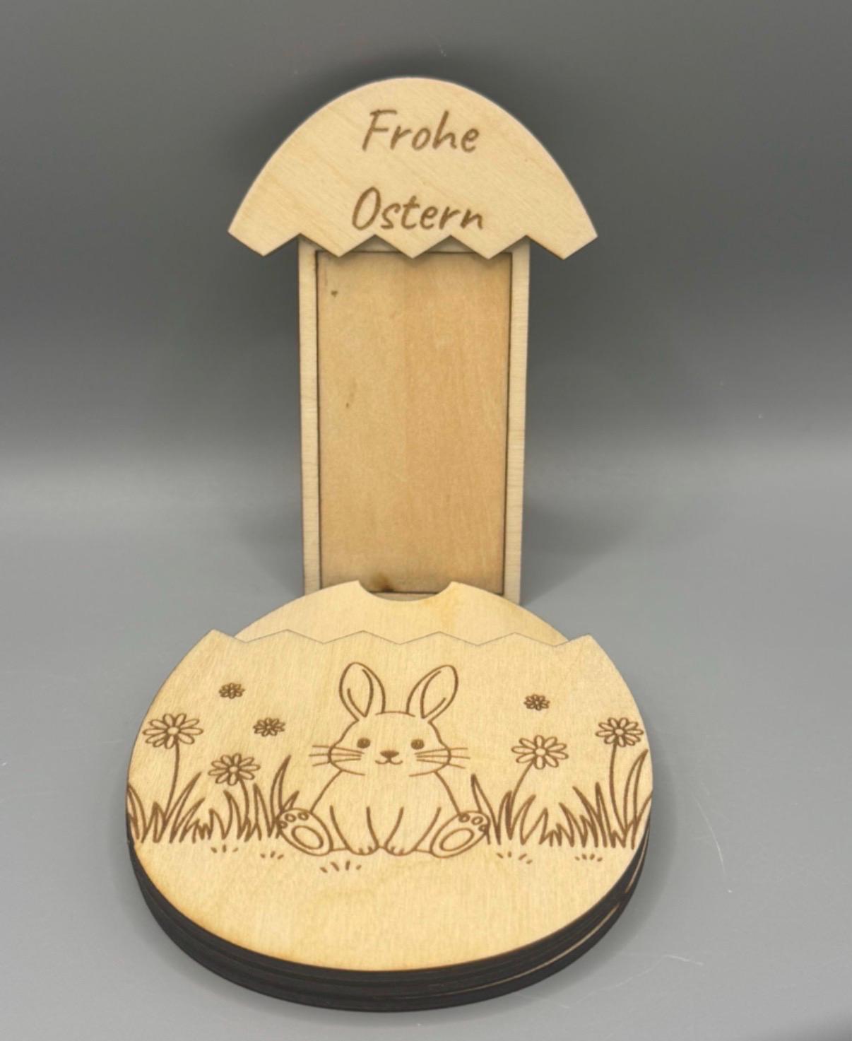Geldgeschenk Verpackung Ostern