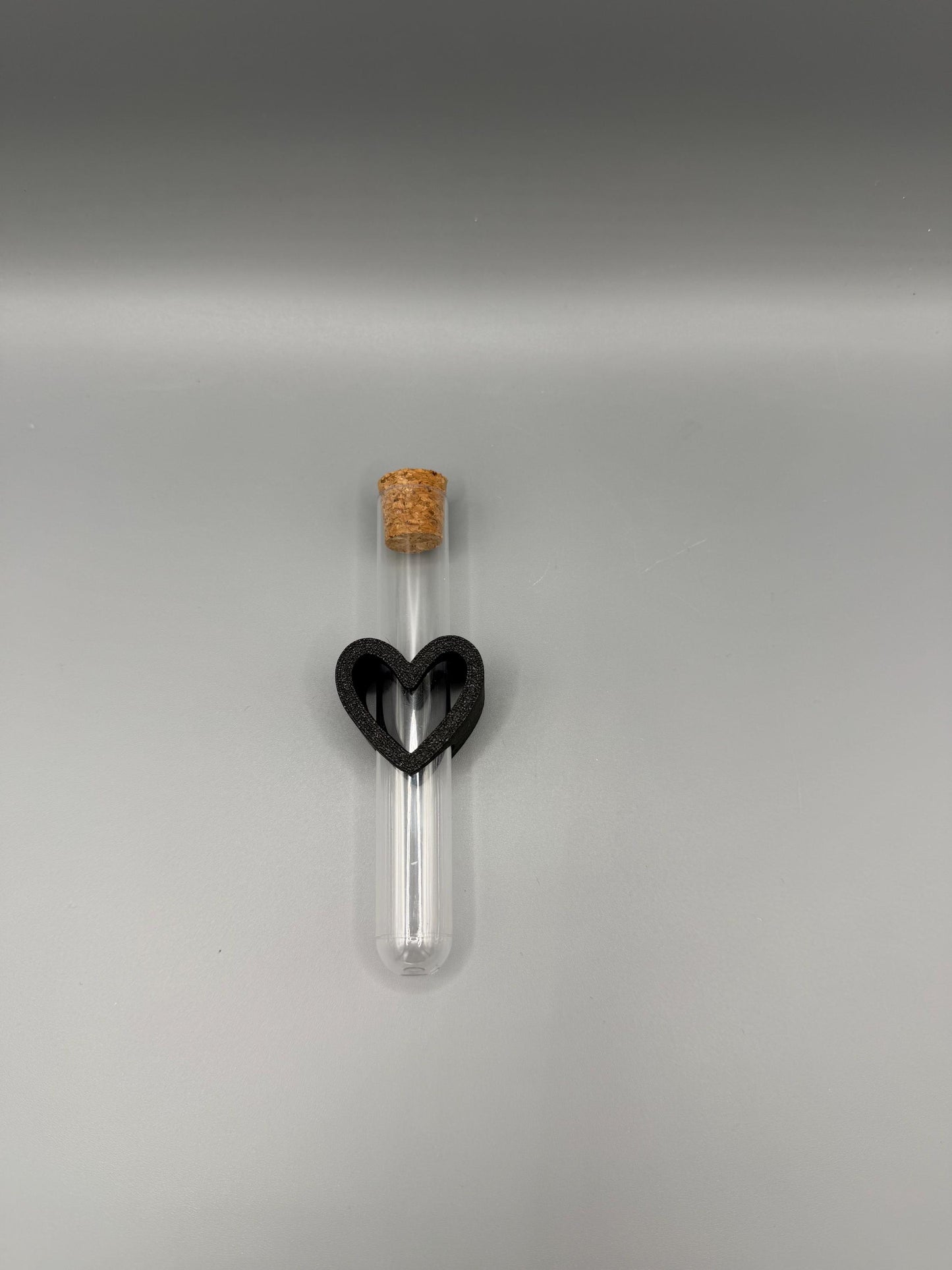 Herz für Reagenzglas / Gastgeschenk Hochzeit