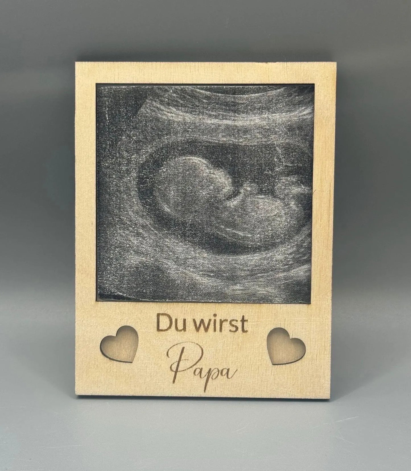 Bilderrahmen / Ultraschallbild / Du wirst Oma / Du wirst Tante / Verkündung Schwangerschaft / Baby
