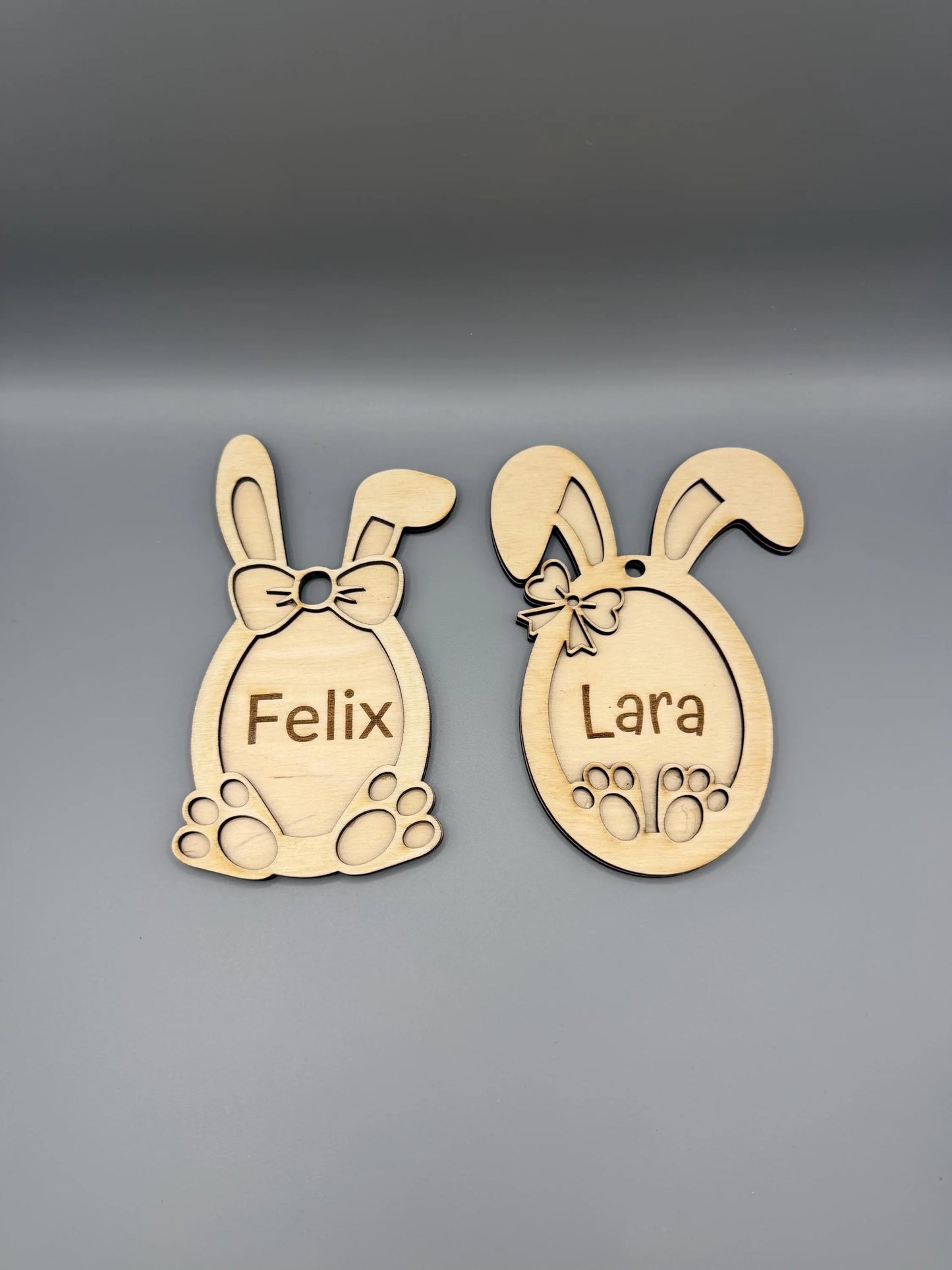 Anhänger Hase / Personalisiert / Geschenkanhänger
