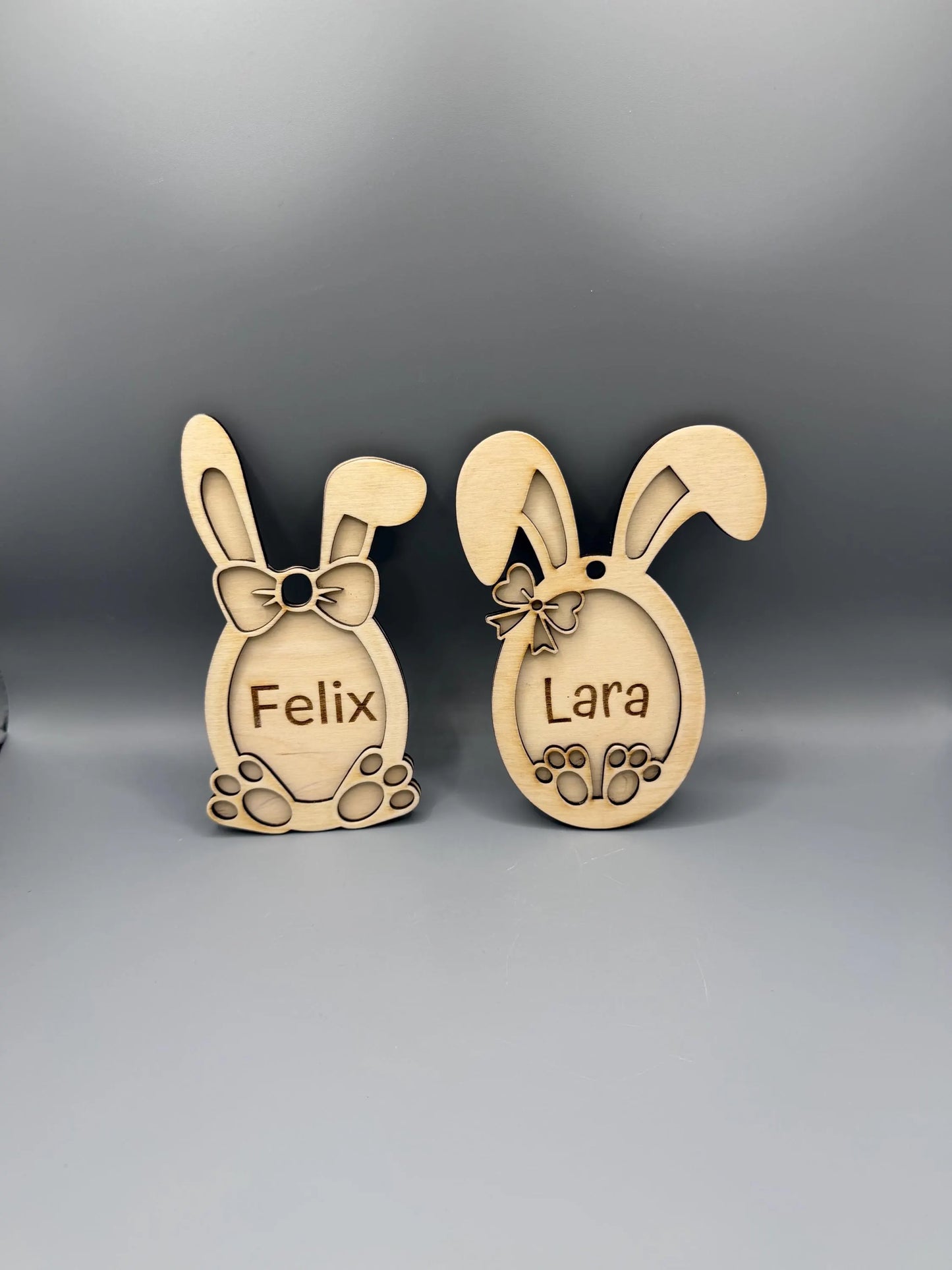 Anhänger Hase / Personalisiert / Geschenkanhänger