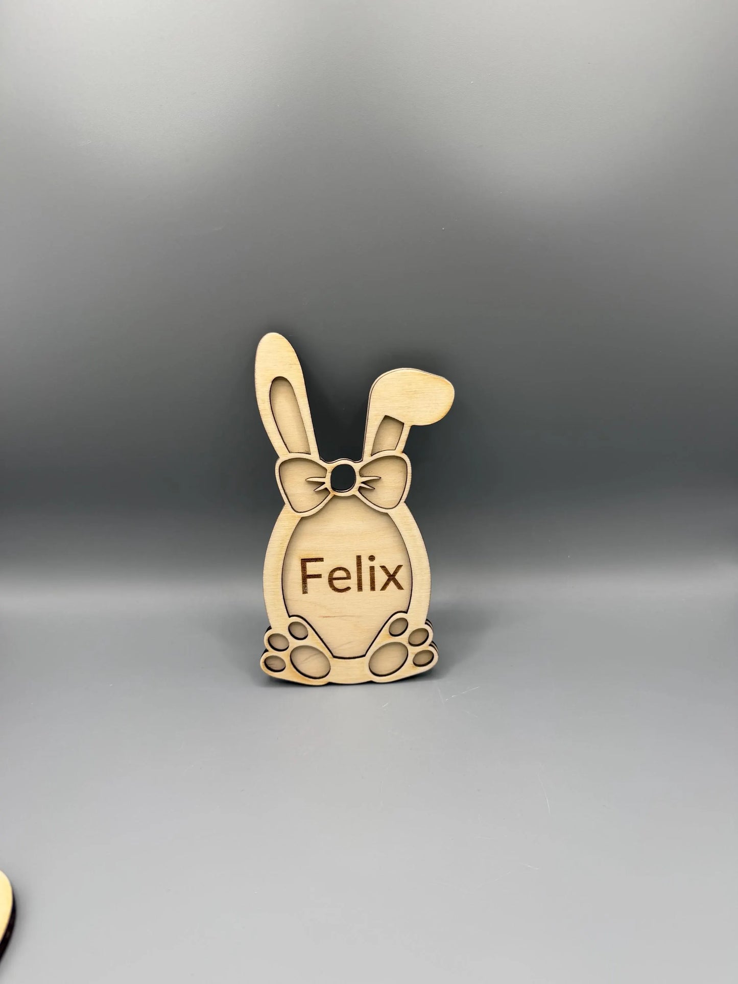 Anhänger Hase / Personalisiert / Geschenkanhänger